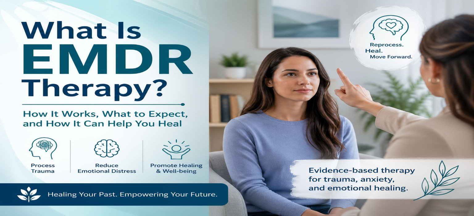 EMDR therapy healing trauma, promoting well-being