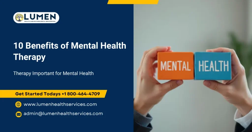 10 benefits of mental health therapy in california