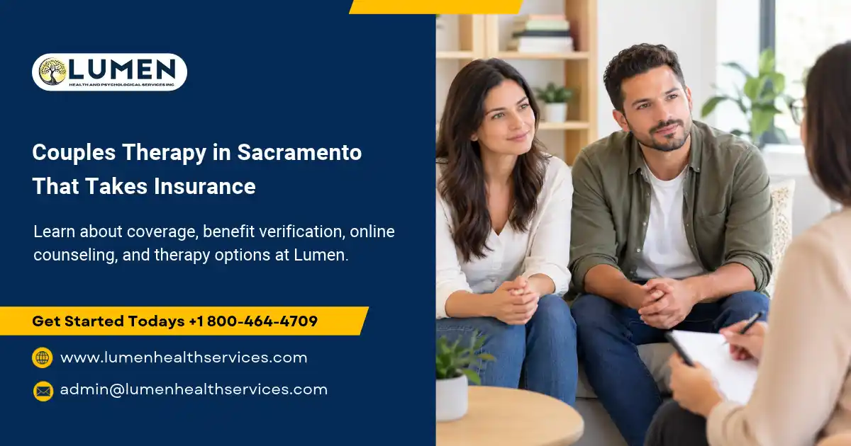 couples therapy that takes insurance Sacramento